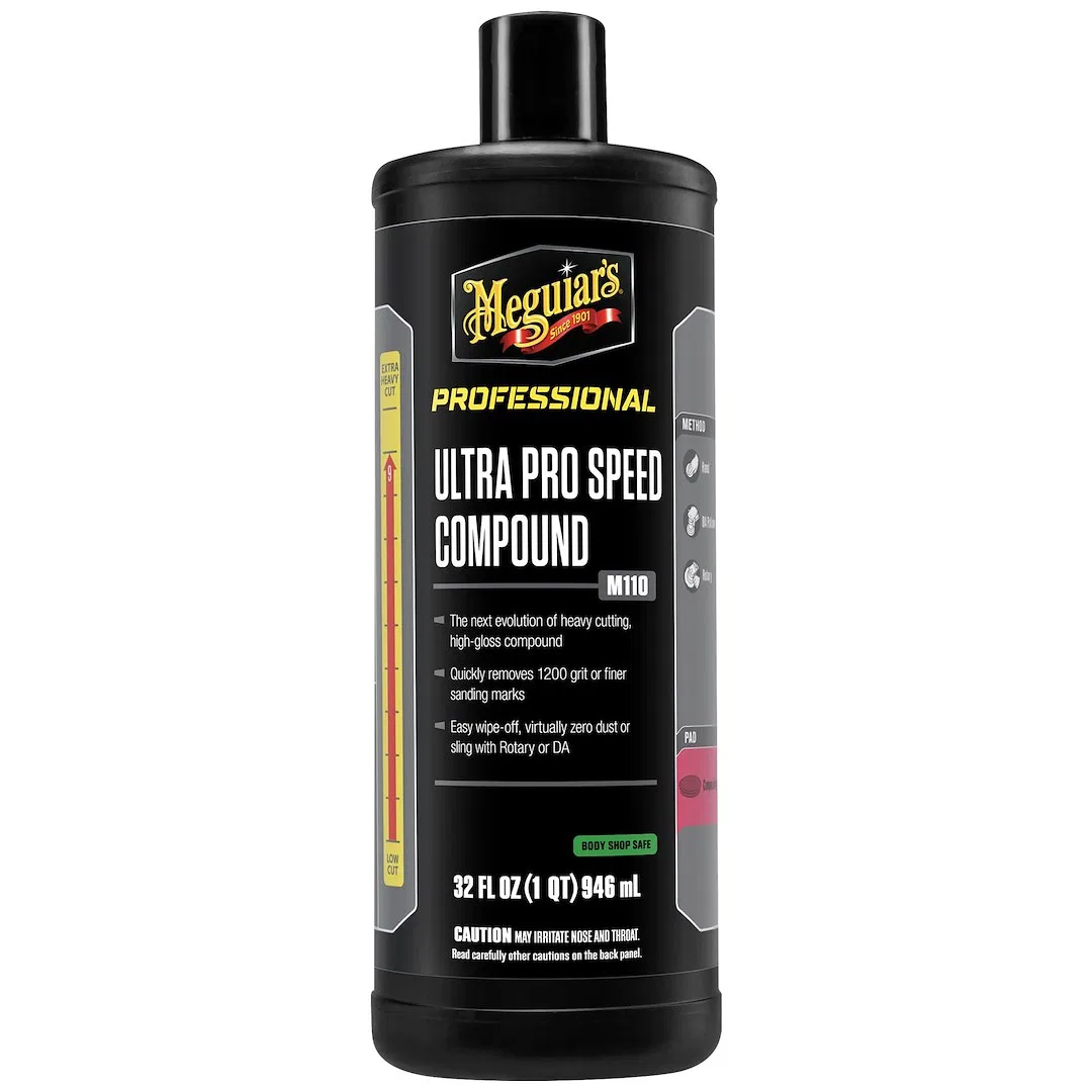 M11032 – MEGUIARS WAX Cutting Oil, Use To Remove 1200 Grit Or Fine Sanding Mark Heavy Cut Compound White Liquid 32 Ou...
